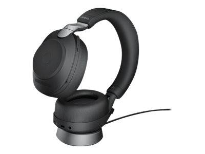 Jabra Evolve2 85 UC Over Ear Headset Bluetooth®, kabelgebunden Stereo Schwarz Mikrofon-Rauschunterdrückung Lautstärkeregelung