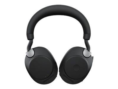 Jabra Evolve2 85 UC Over Ear Headset Bluetooth®, kabelgebunden Stereo Schwarz Mikrofon-Rauschunterdrückung Lautstärkeregelung