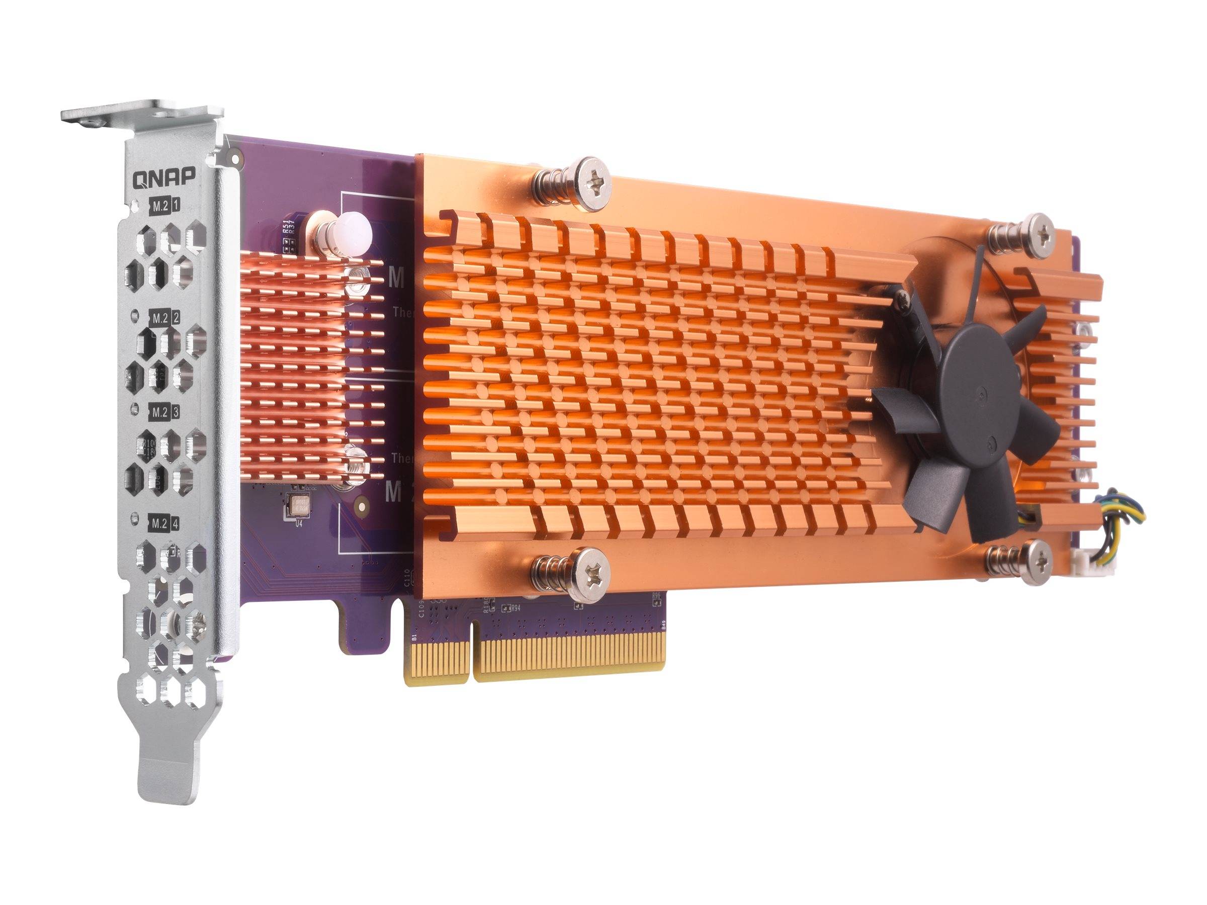 QNAP QM2-4P-384 - Speicher-Controller - PCIe 3.0