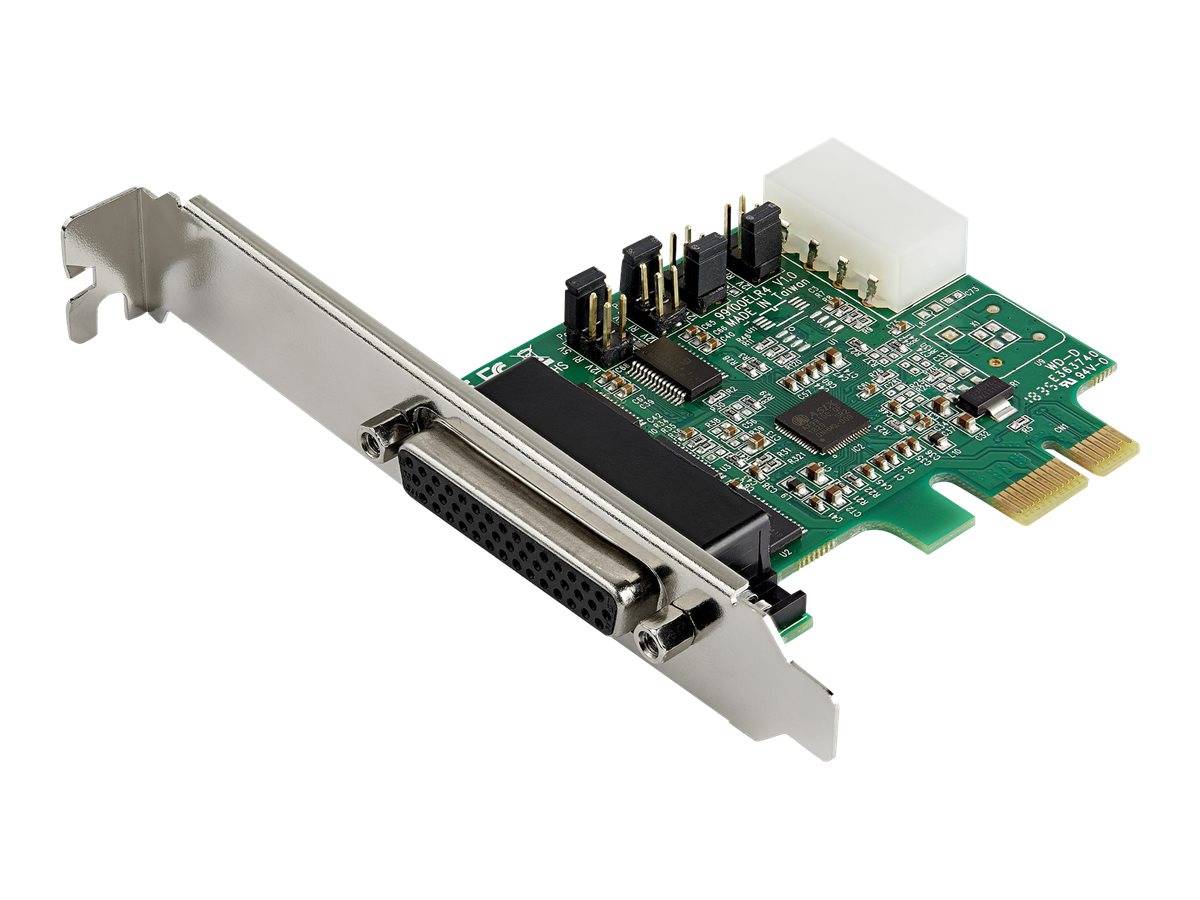 StarTech.com 4 Port Serielle PCI Express RS232 Adapter Karte - PCIe RS232 Serielle Host Controller Karte - PCIe auf Seri