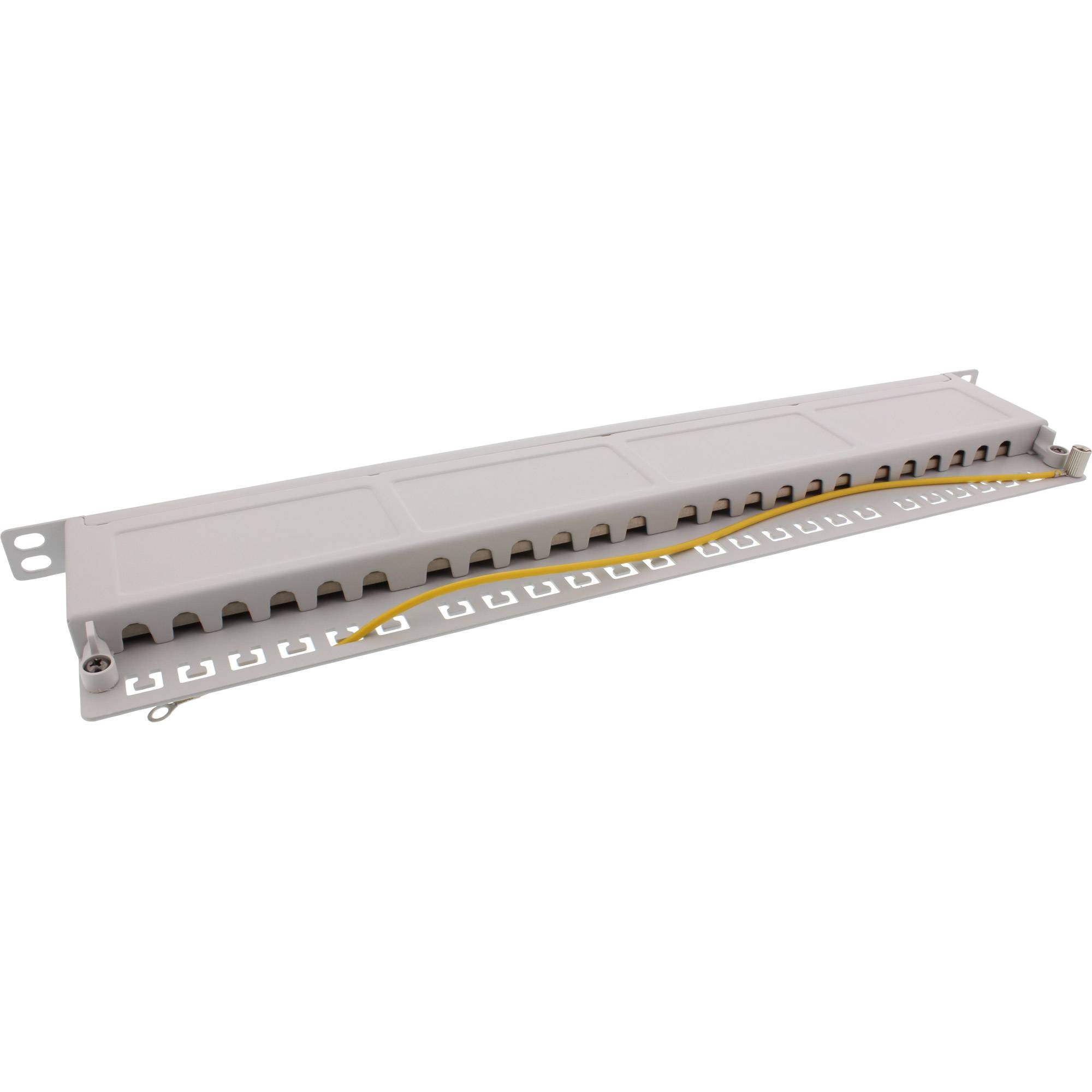 InLine - Patch Panel - RJ-45 X 24 - Hellgrau, RAL 7035 - 0.5U - 48.3 cm (19")