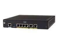 Cisco Integrated Services Router 931 - Router - 4-Port-Switch - GigE - WAN-Ports