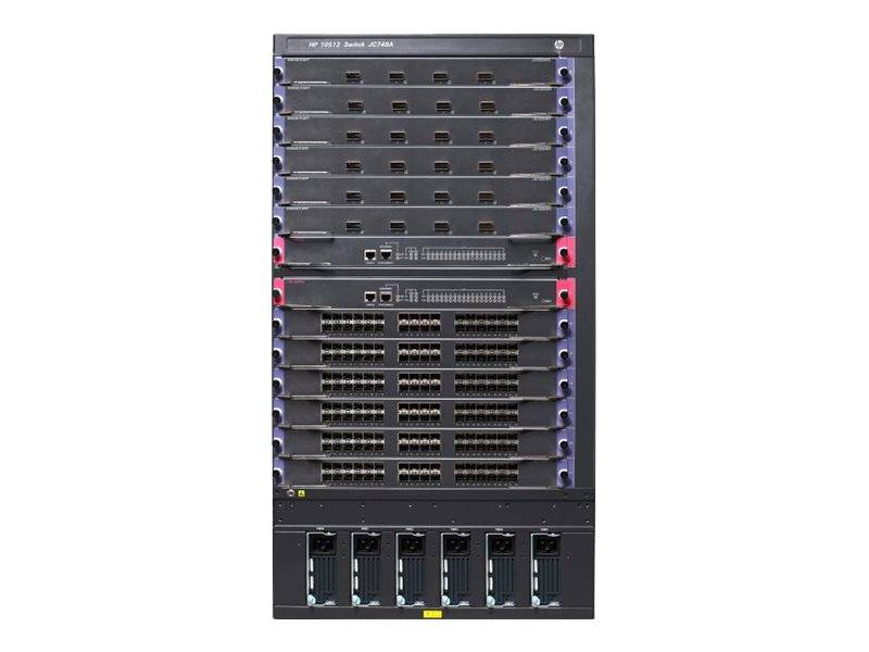HPE 10512 Switch Chassis - Switch - an Rack montierbar