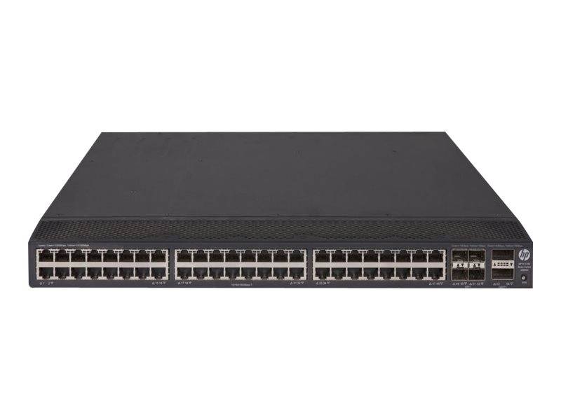 HPE FlexFabric 5700-48G-4XG-2QSFP+ - Switch - L3 - managed - 48 x 10/100/1000 + 4 x 10 Gigabit Ethernet SFP+ / 1 Gigabit Ethernet SFP+ + 2 x 40