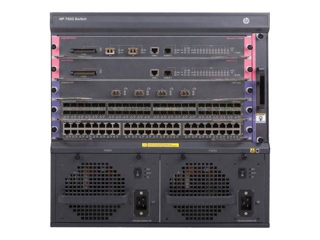HPE FlexNetwork 7503 Chassis - Switch - L4-L7