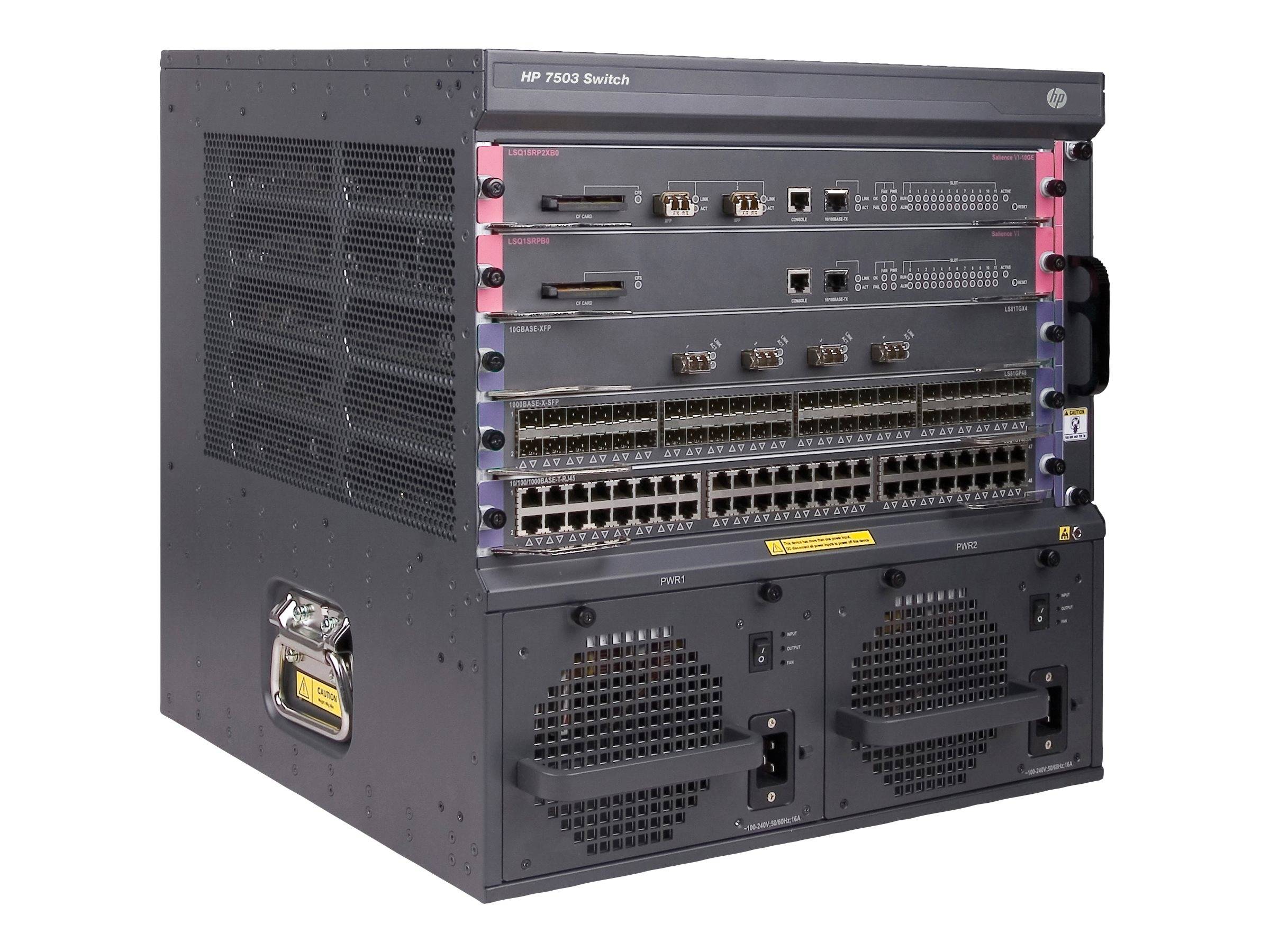 HPE FlexNetwork 7503 Chassis - Switch - L4-L7