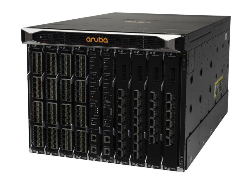 HPE Aruba 8400 8-slot Chassis - Switch - an Rack montierbar