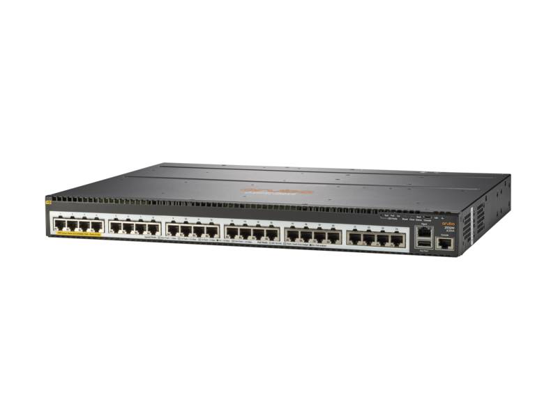 HPE Aruba 2930M 24 Smart Rate POE+ 1-Slot - Switch - L3 - managed - 24 x 1/2.5/5GBase-T POE+ - an Rack montierbar - PoE+ (860 W)