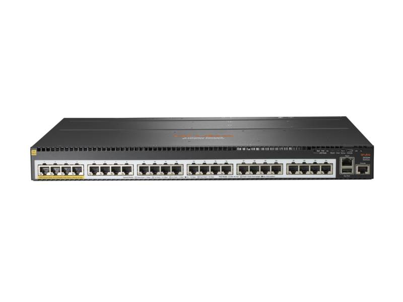 HPE Aruba 2930M 24 Smart Rate POE+ 1-Slot - Switch - L3 - managed - 24 x 1/2.5/5GBase-T POE+ - an Rack montierbar - PoE+ (860 W)