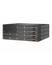 HPE Aruba 6300F Switch L3 managed 48 x 10/100/1000 PoE+ + 4 x 50 Gigabit Ethernet SFP56 Luftstrom von vorne nach hinten an Rack montierbar