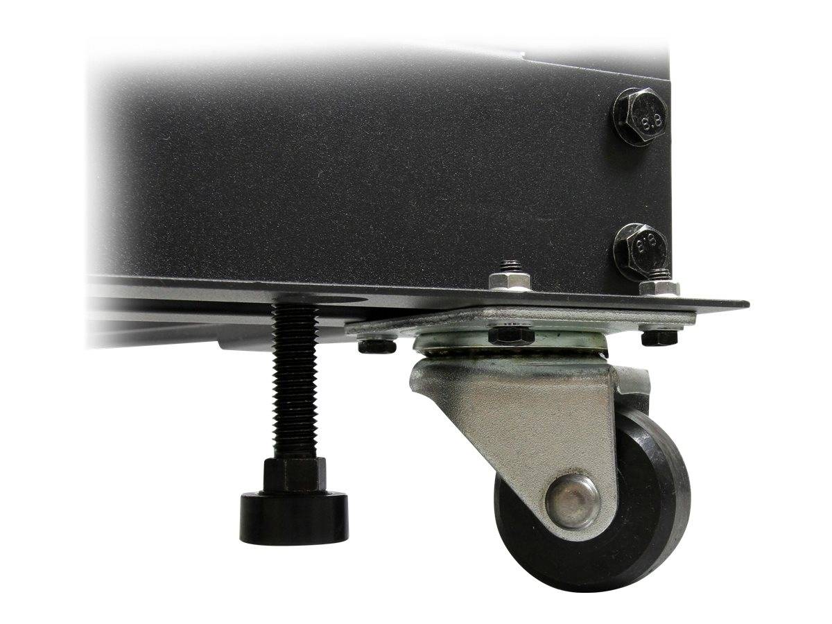 StarTech.com 19-Zoll Serverschrank - 18HE Laborgestell - Tiefenverstellbar 56 bis 102 cm, Tragfähigkeit 544kg - Dell Pow