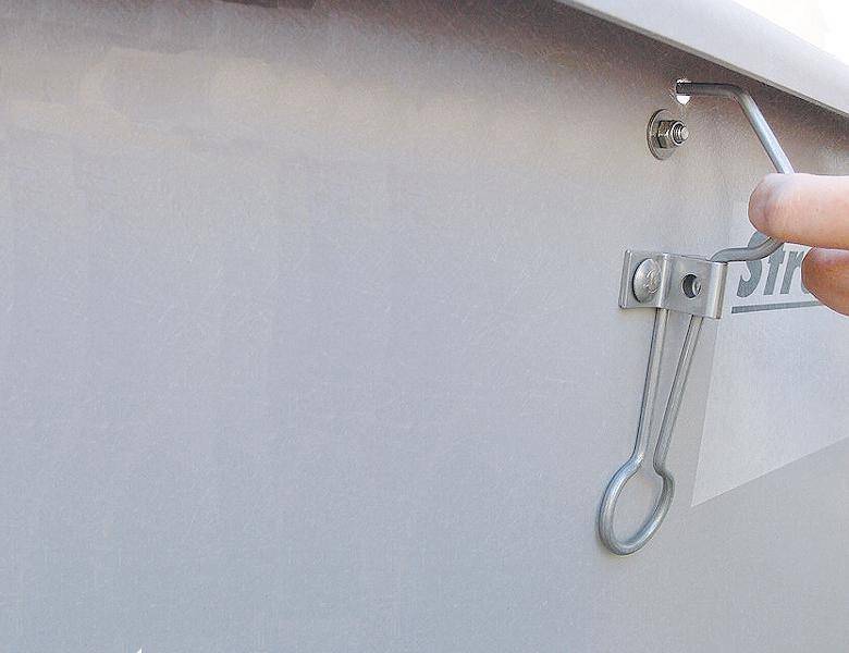 Streugutbehälter,1500l,HxLxB 1040x1840x1430mm,GFK,grün,Deckel orange