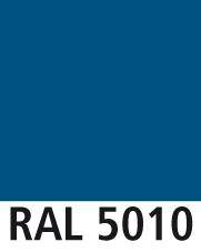 Werkzeugschrank B500xT500xH1800 mm RAL 7035/5010 7 Schubladen, 2 Wannen