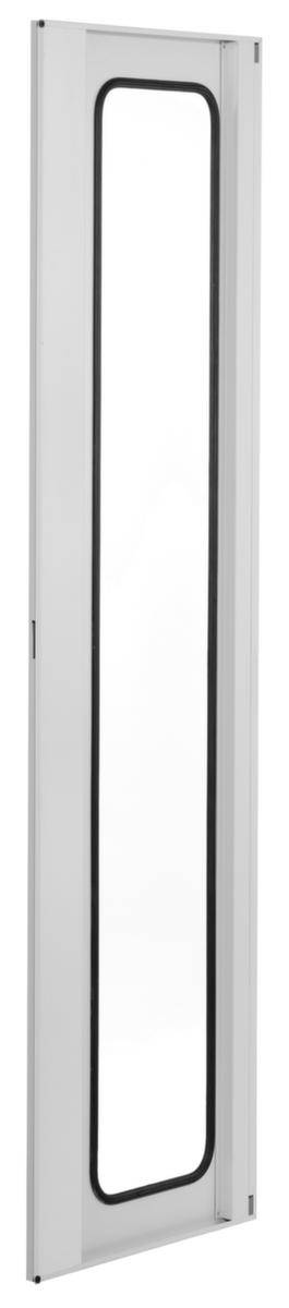 Werkstattschrank,HxBxT 1950x1000x600mm,3xStahlboden,2 Schublade(n),Zyl.-Schl.,Sockel,Korpus RAL7035,Front RAL5010