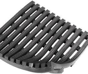 Bodenrost YOGA-ROLL Breite 60 cm schwarz