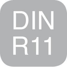 Bodenrost YOGA-ROLL Breite 122 cm schwarz