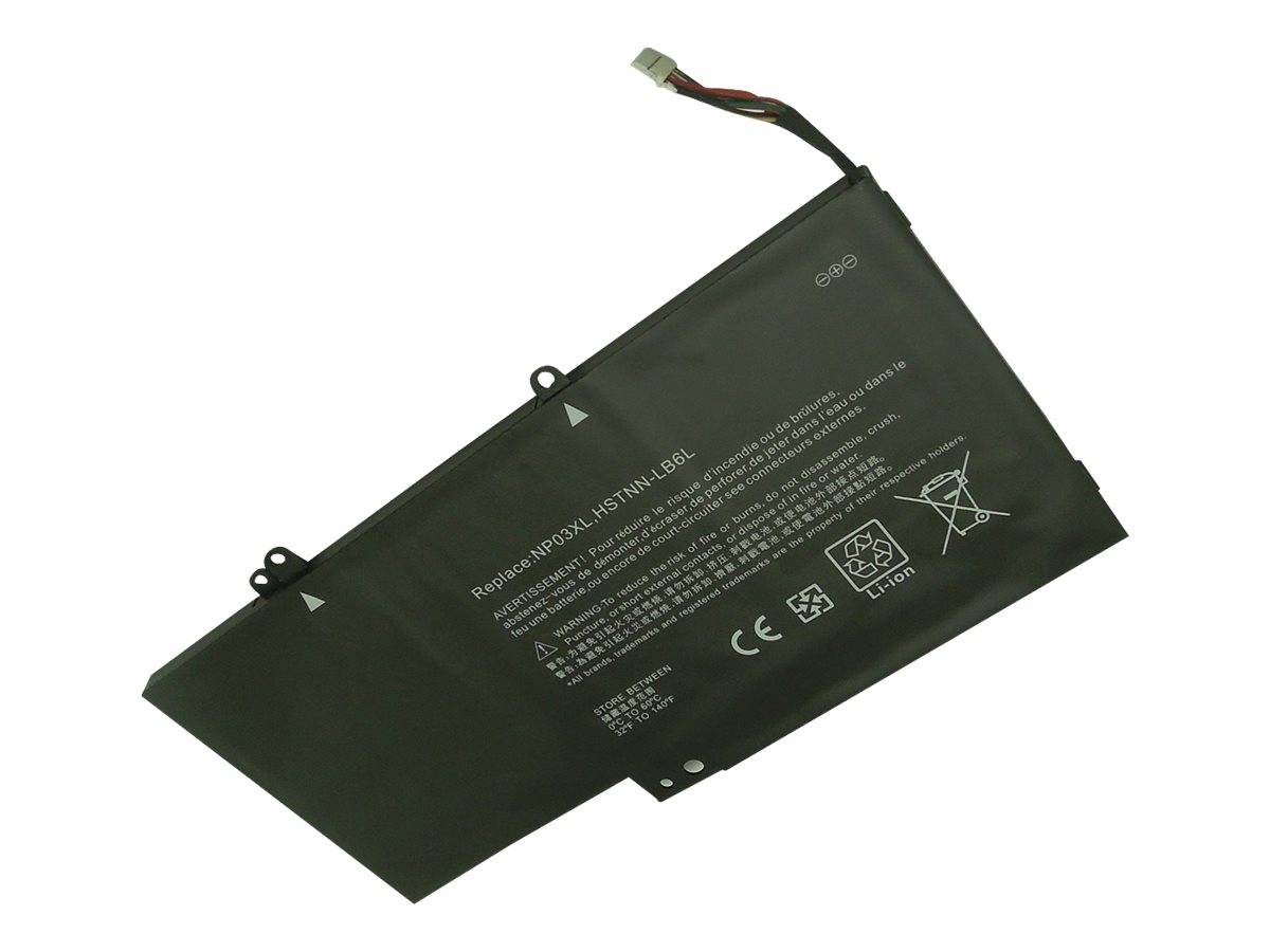 CoreParts - Laptop-Batterie (gleichwertig mit: HP NP03XL, HP HSTNN-LB6L, HP 760944-421, HP 760944-541, HP 761230-005, HP 3ICP6/60/80, HP TPN-Q146