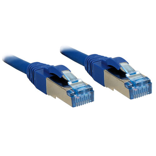 Lindy 47151 5m Cat.6A S/FTP LSZH Netzwerkkabel, blau