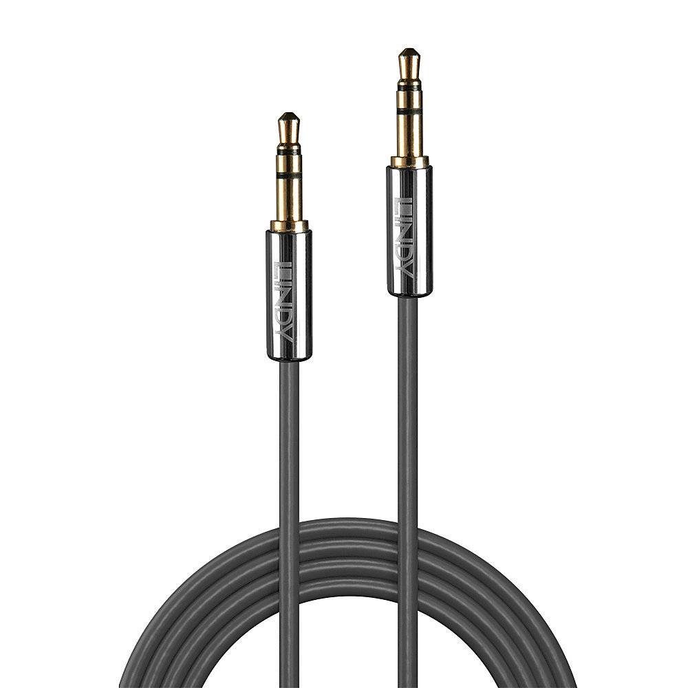 Lindy 35322 2m 3.5mm Audiokabel, Cromo Line