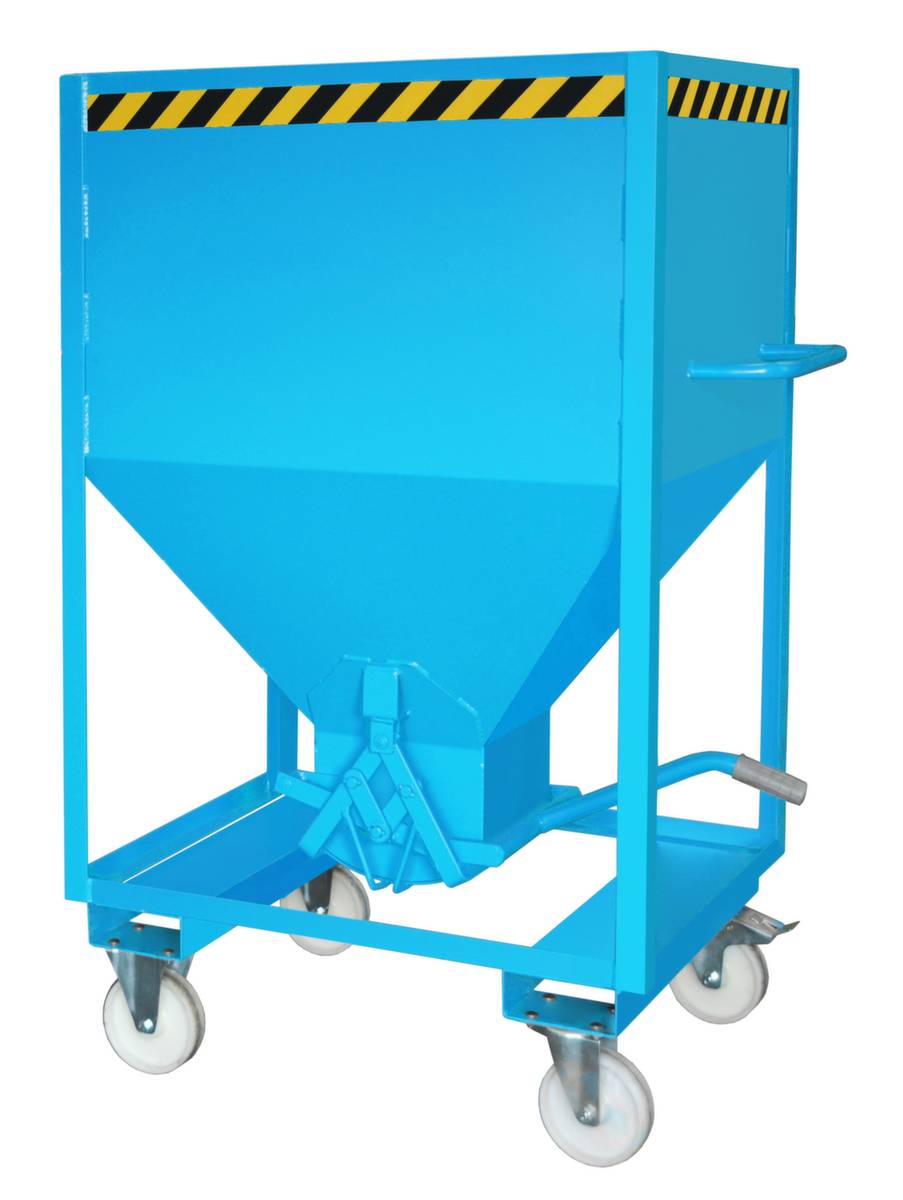 Silobehälter SRE 600, lackiert, Lichtblau