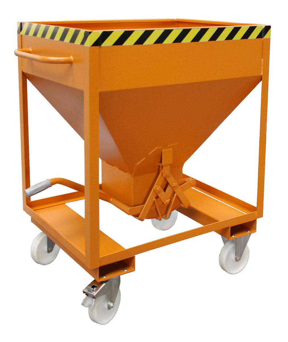 Silobehälter SRE 375, lackiert, Gelborange