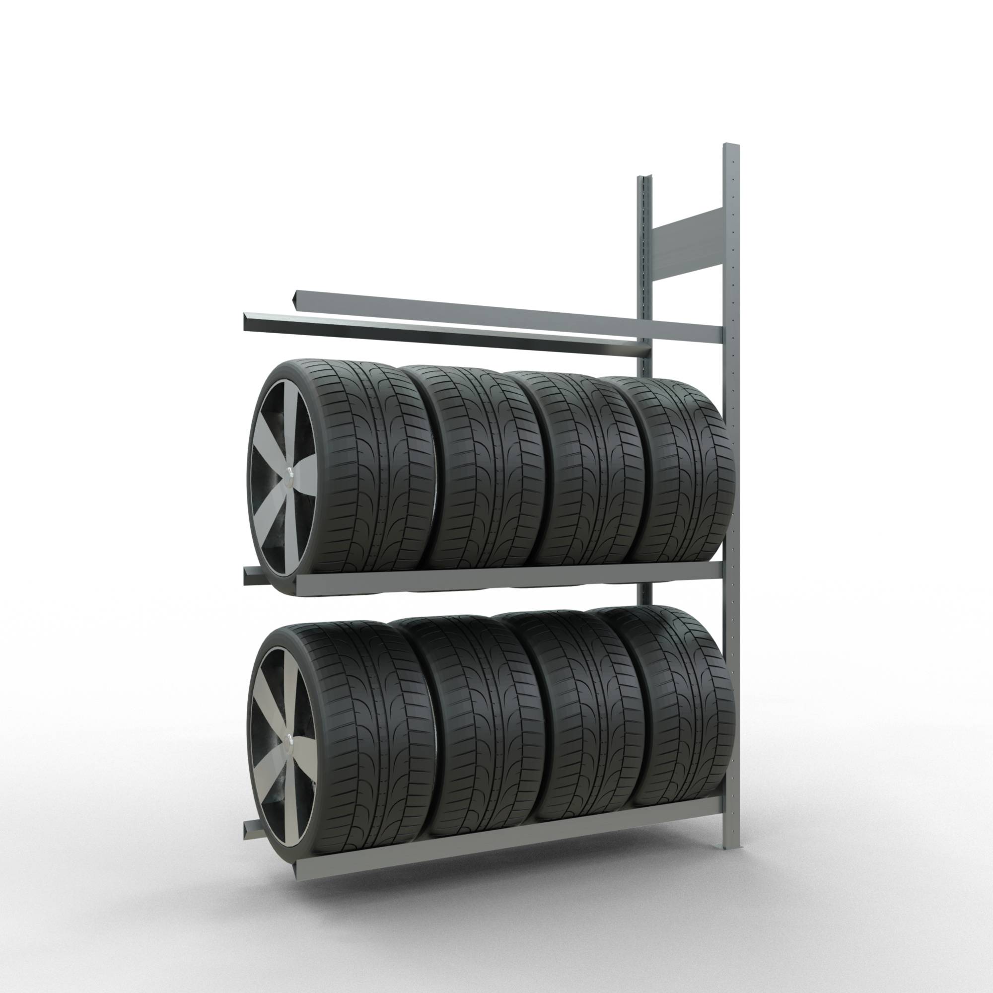 SCHULTE Anbau-Reifenregal 13907 200x130x40cm