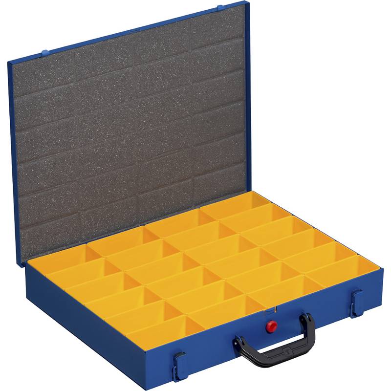 allit Metall-Kleinteilekoffer EuroPlus Pro M 44H-24, blau