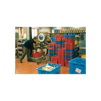 Drehstapelbehälter PP rot L800xB400xH300mm Drehstapelbehälter PP rot L800xB400xH300mm