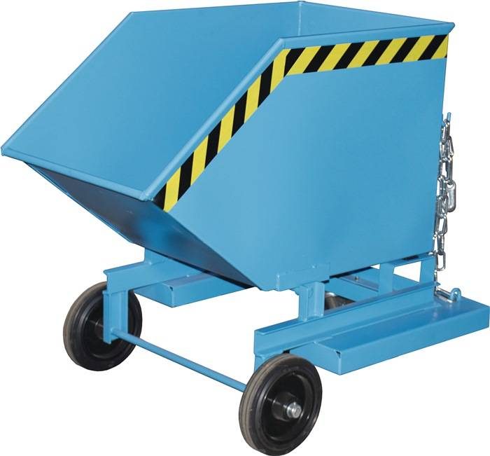 Kastenwagen L1110xB820xH990mm lichtblau Inh.0,25 m³ BAUER