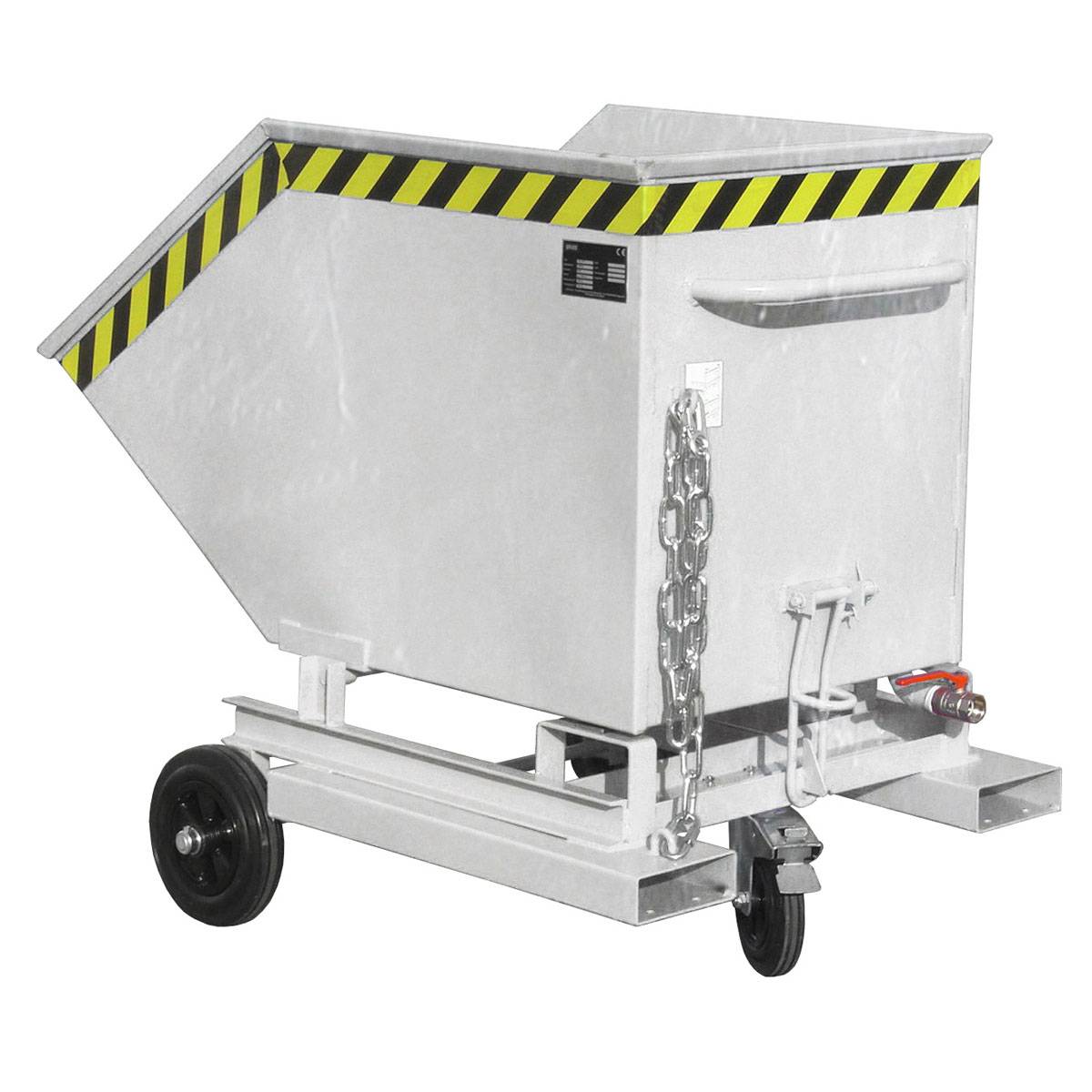 Späne-Kastenwagen SKW-ET 400, feuerverzinkt