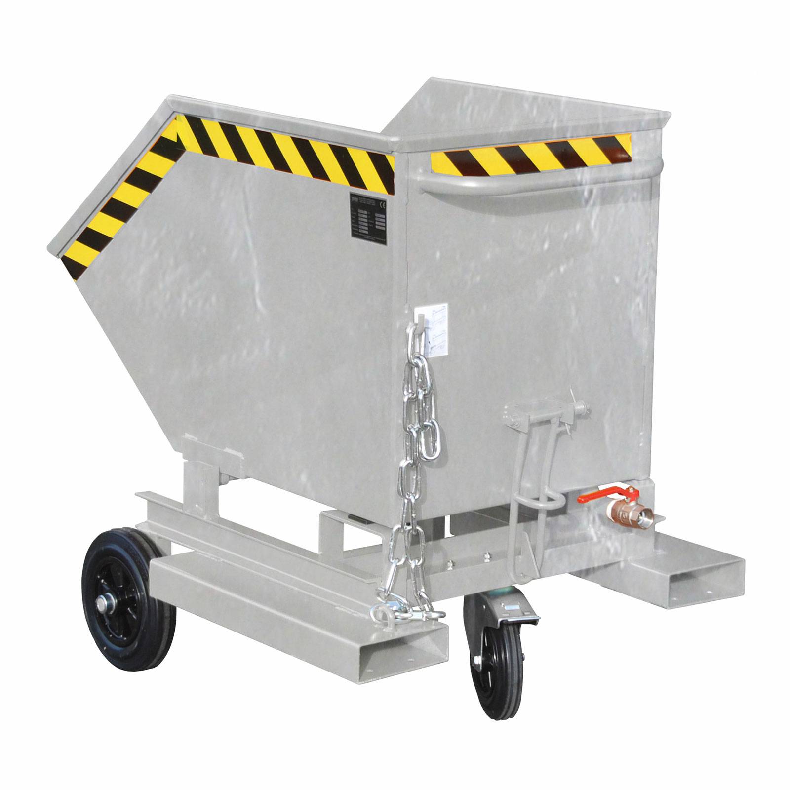 Späne-Kastenwagen SKW-ET 250, feuerverzinkt