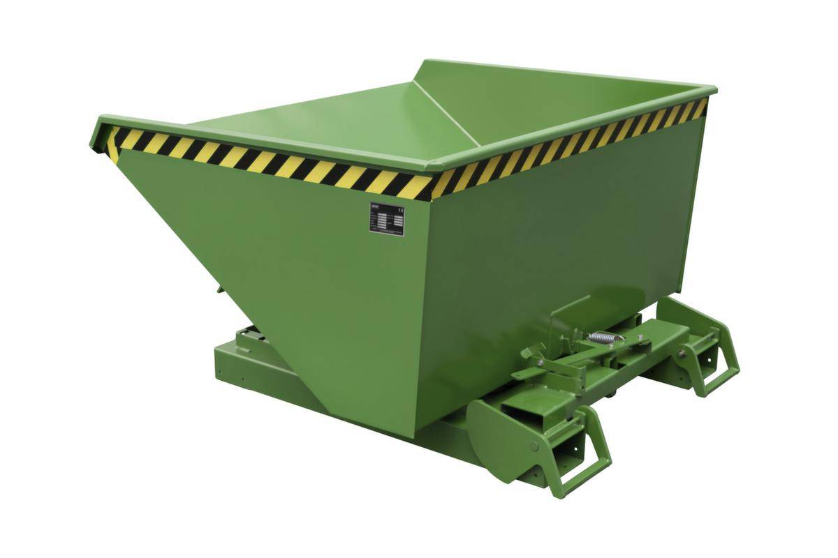 Kippbehälter 4A 600, lackiert, Resedagrün