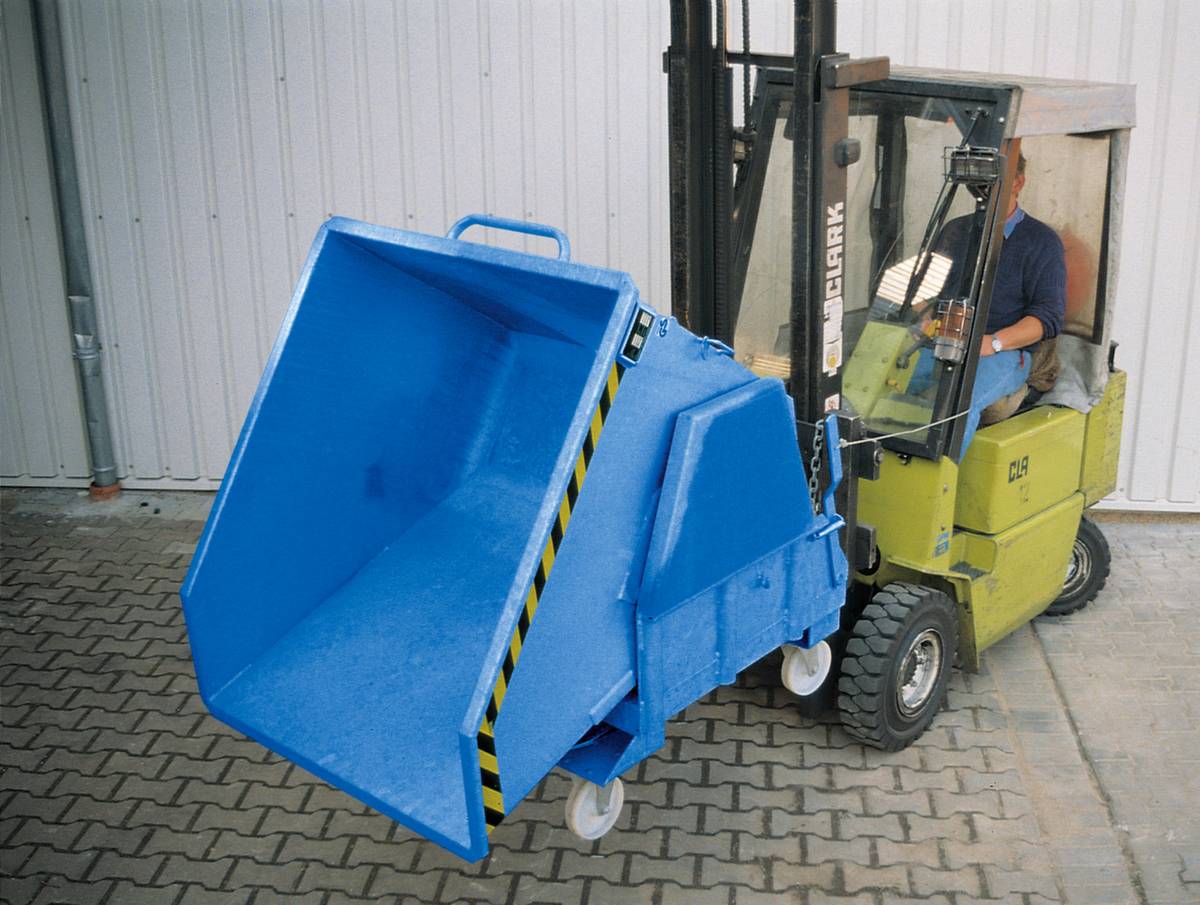 Kippbehälter BK 120, lackiert, Lichtblau