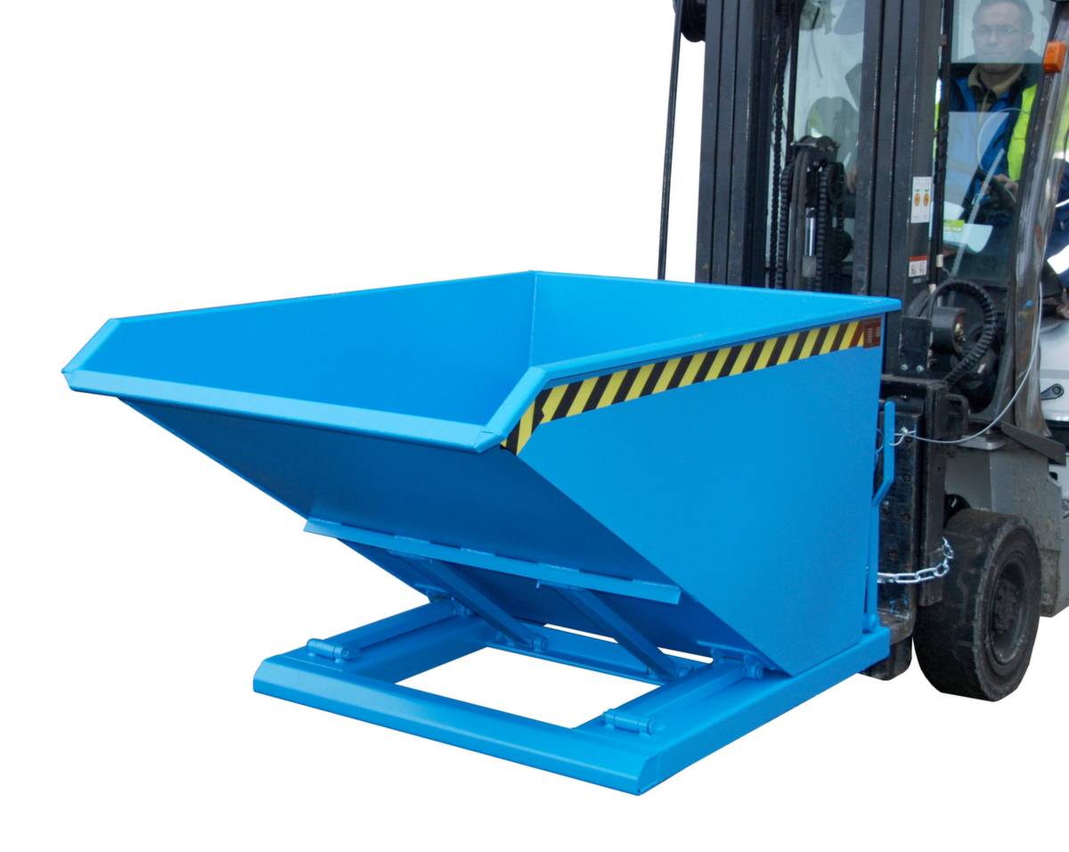 Kippbehälter NK 75, lackiert, Lichtblau