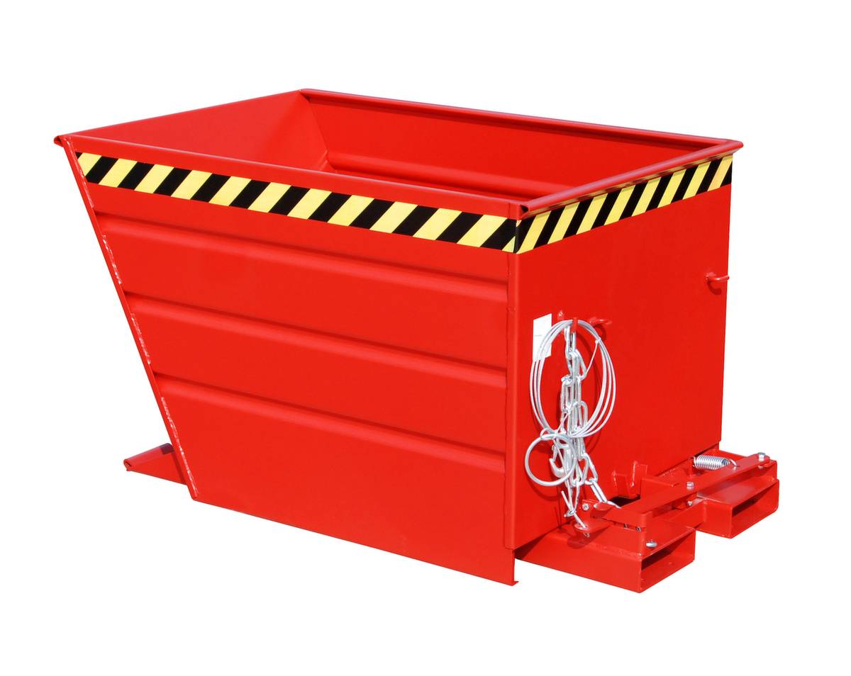 Kippbehälter VG 550, lackiert, Feuerrot