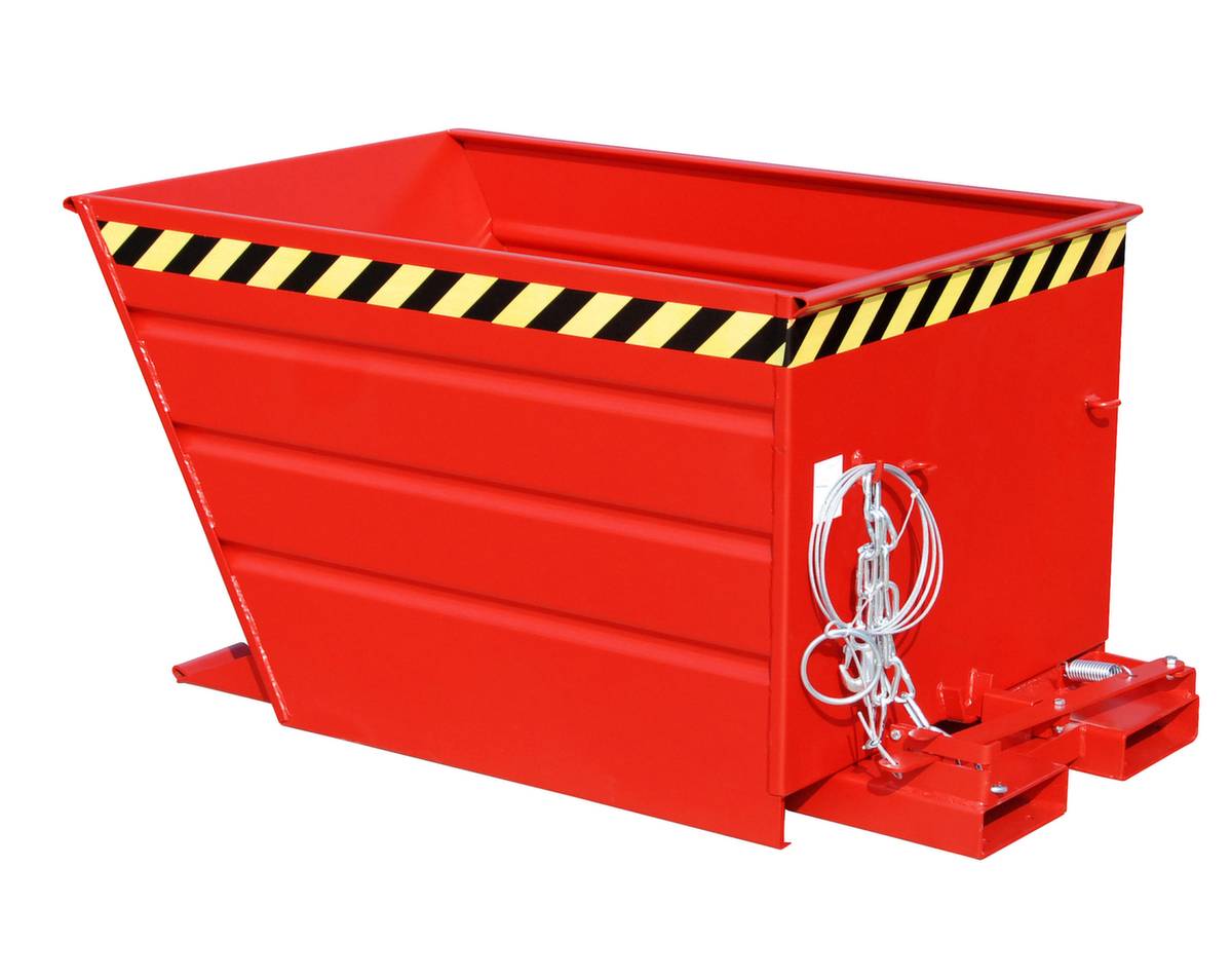Kippbehälter VG 700, lackiert, Feuerrot