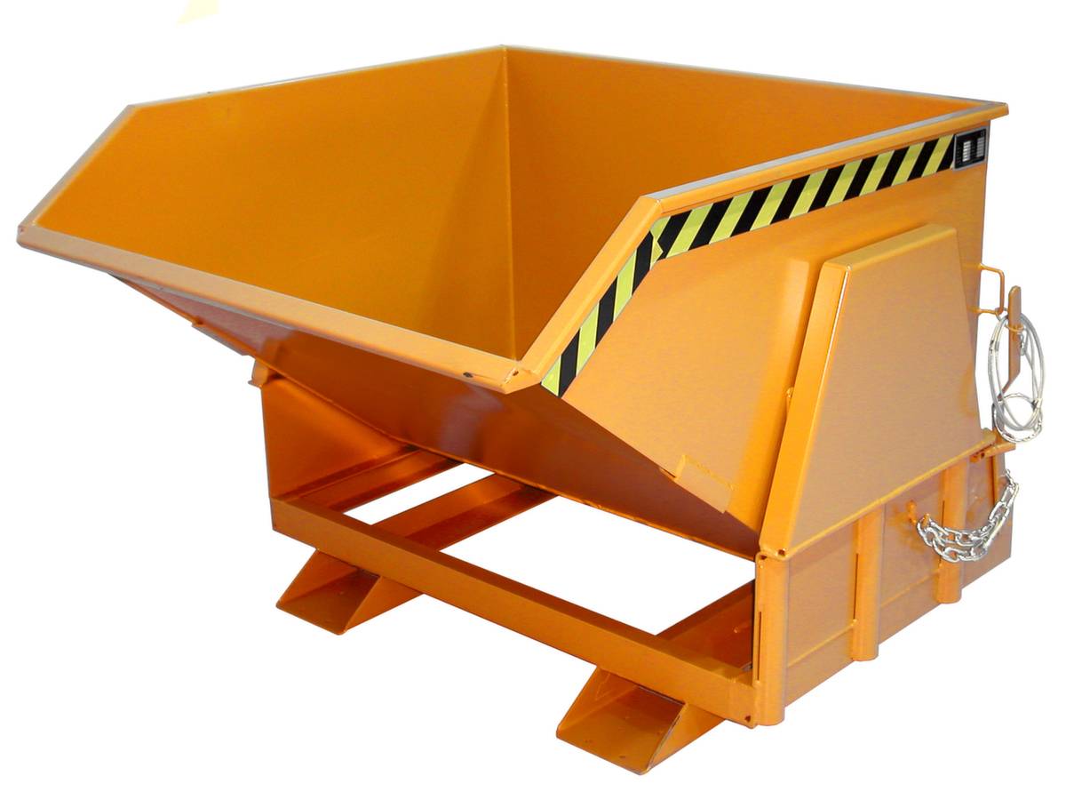 Kippbehälter BK 120, lackiert, Gelborange