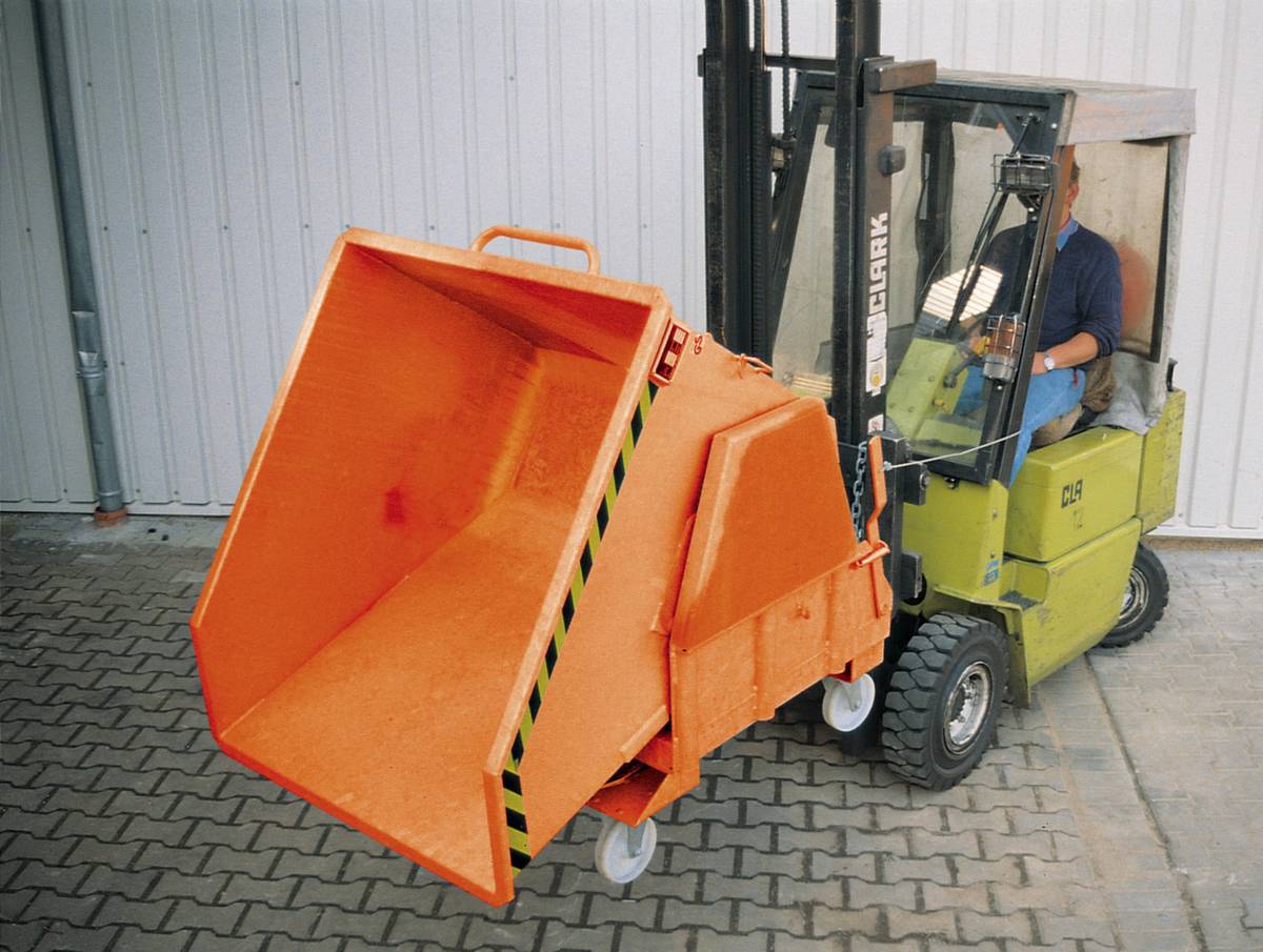 Kippbehälter BK 200, lackiert, Gelborange