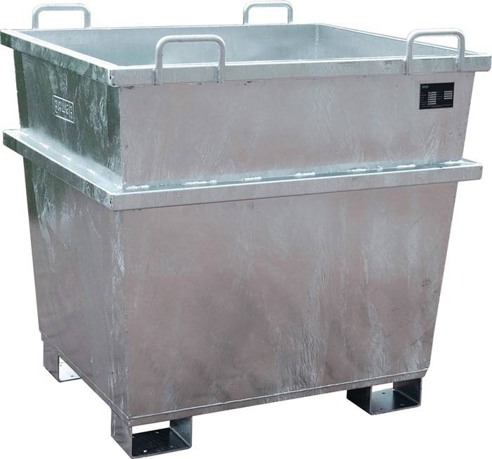 Universalbehälter 1,0 m³ L1040xB1200xH1215mm TZN
