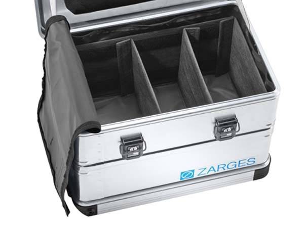 Innentasche Innenmaße 516x350x159mm f.41810 4Querteiler Zarges