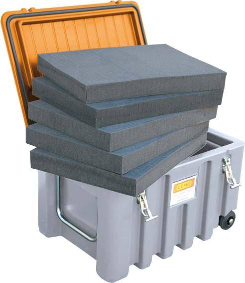 Schaumstoffeinlage PUR für CEMbox 150 l VE 5 Stück - Artikel: 7830307044