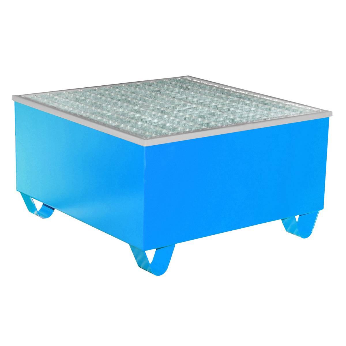 Auffangwanne AW-1/PE, lackiert, Lichtblau