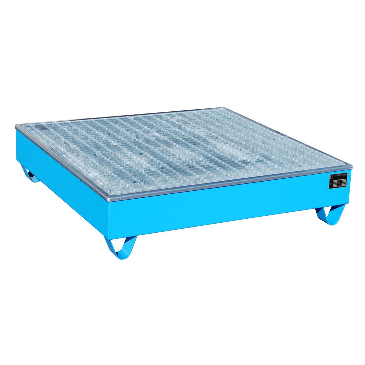 Auffangwanne AW-4/A/PE, lackiert, Lichtblau