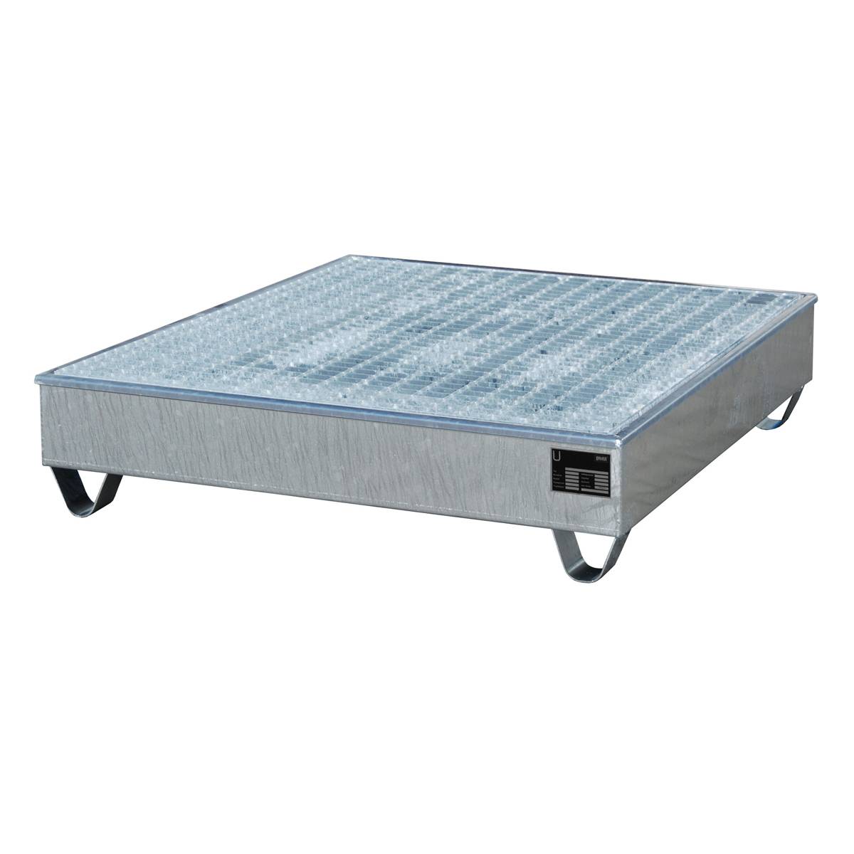 Auffangwanne AW-4/A/PE, feuerverzinkt