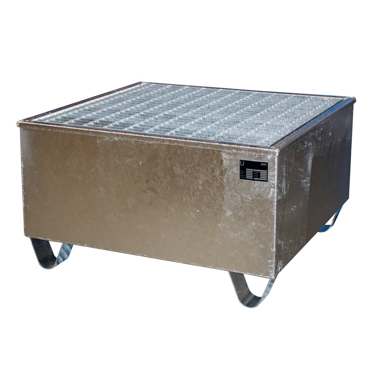 Auffangwanne AW-1/PE, feuerverzinkt