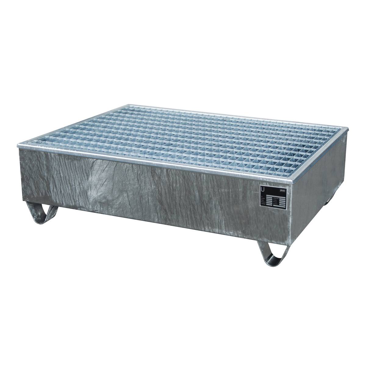 Auffangwanne AW-2/PE, feuerverzinkt