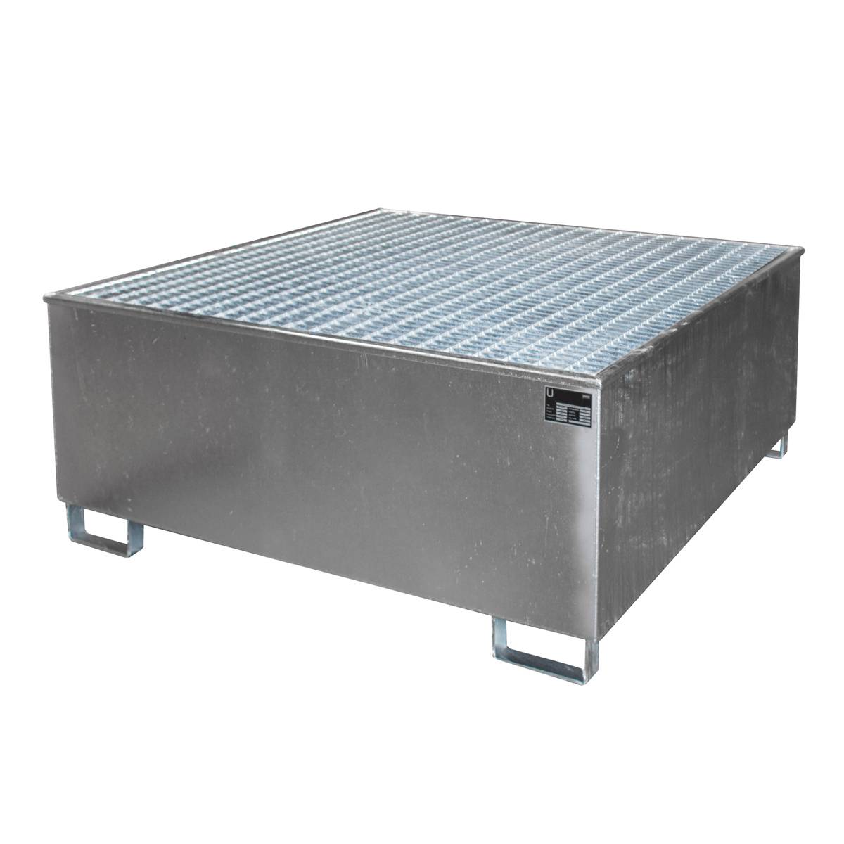 Auffangwanne AW 1000/PE, feuerverzinkt