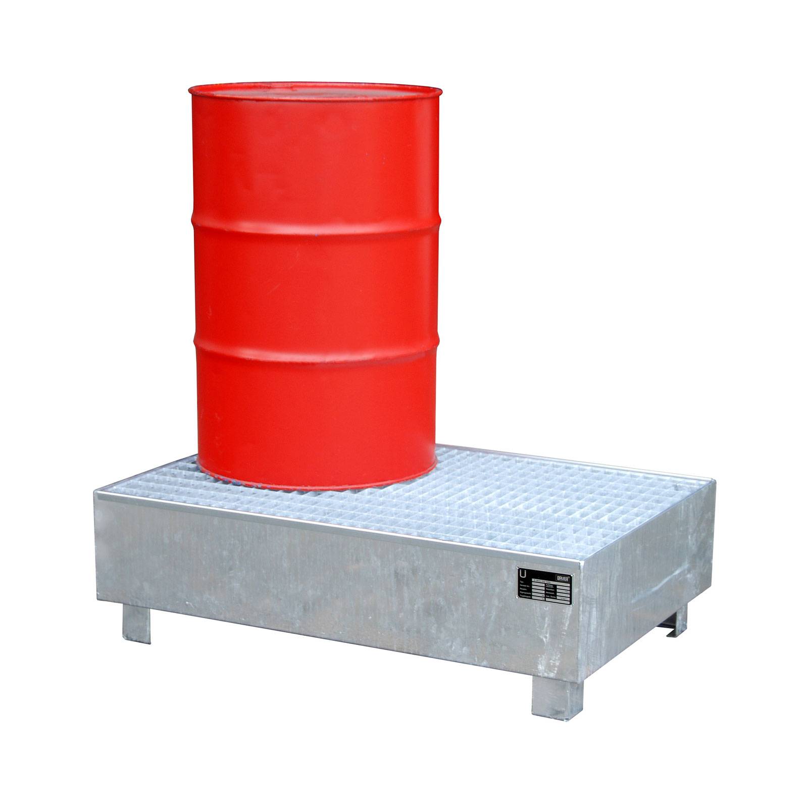 Auffangwanne WM-2/200, feuerverzinkt