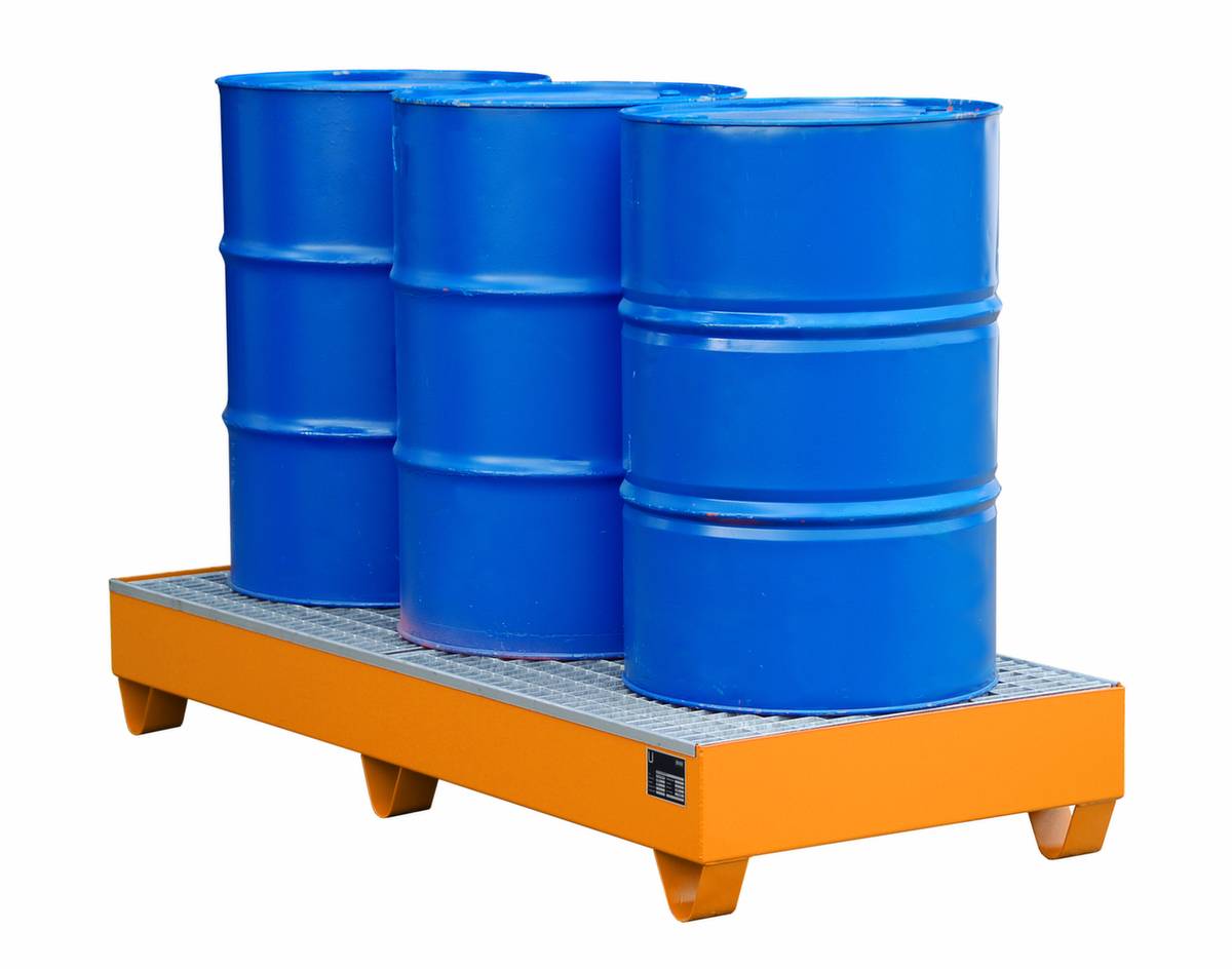 Auffangwanne 2050, lackiert, Gelborange