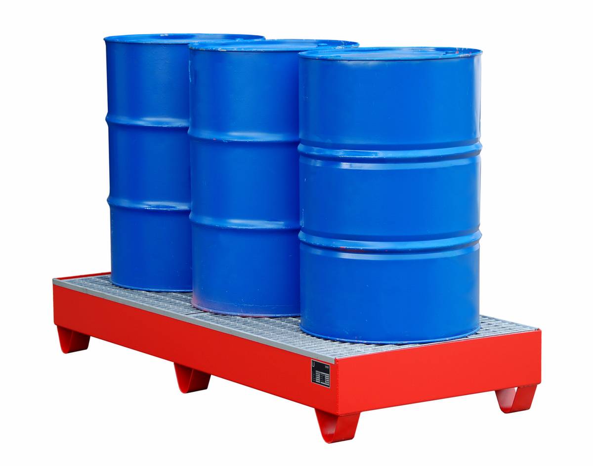 Auffangwanne 2050, lackiert, Feuerrot